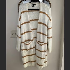 Forever21 striped cardigan